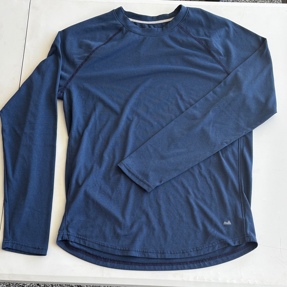 Myles Navy Long Sleeve